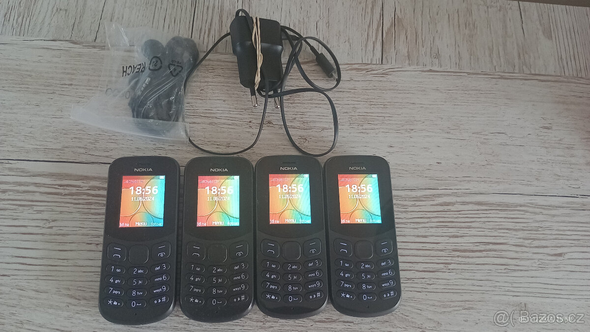 Nokia 130 SIngle SIM (4ks=300Kč)