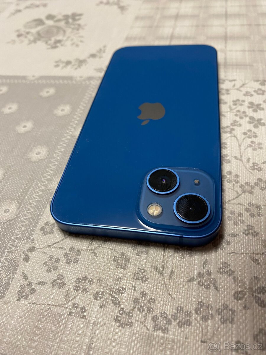 Iphone 13 blue 128GB/pekny stav