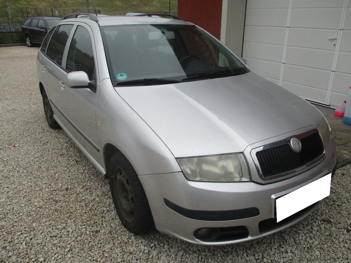 Škoda Fabia 1.9 TDi KLIMA +SADA KOL