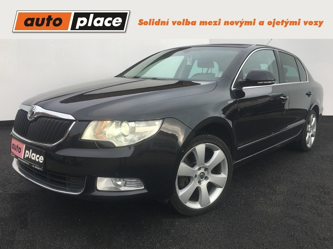 ŠKODA SUPERB II 3.6FSI DSG ELEGANCE 4x4 191kW TOP STAV