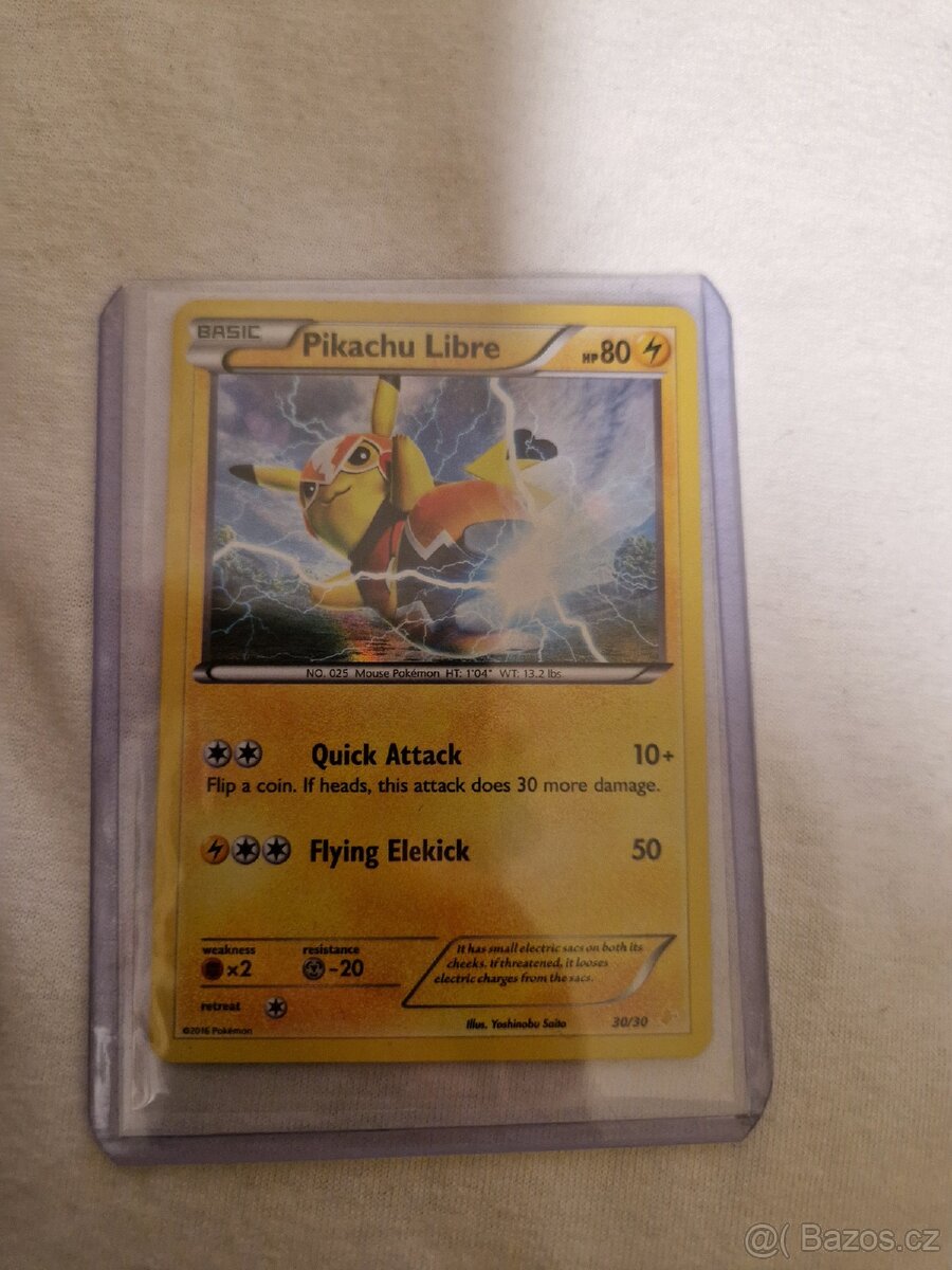 Holo Pikachu Libre