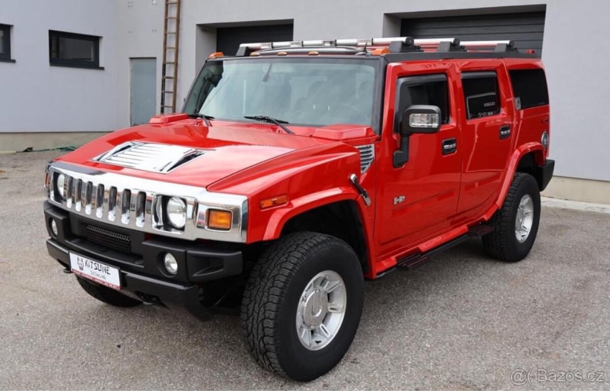 Hummer H2 6.0 V8 Red Victory Limited edition