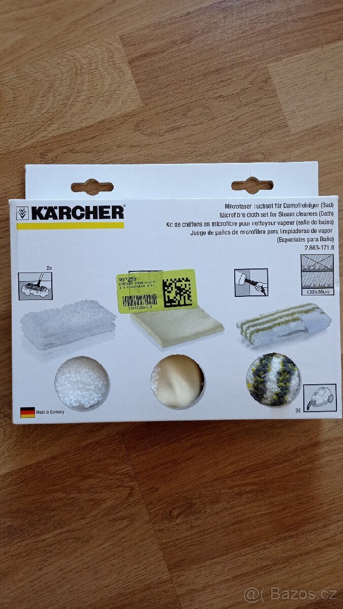 Karcher sada utěrek z mikrovlákna 4 ks (2.863-171.0)