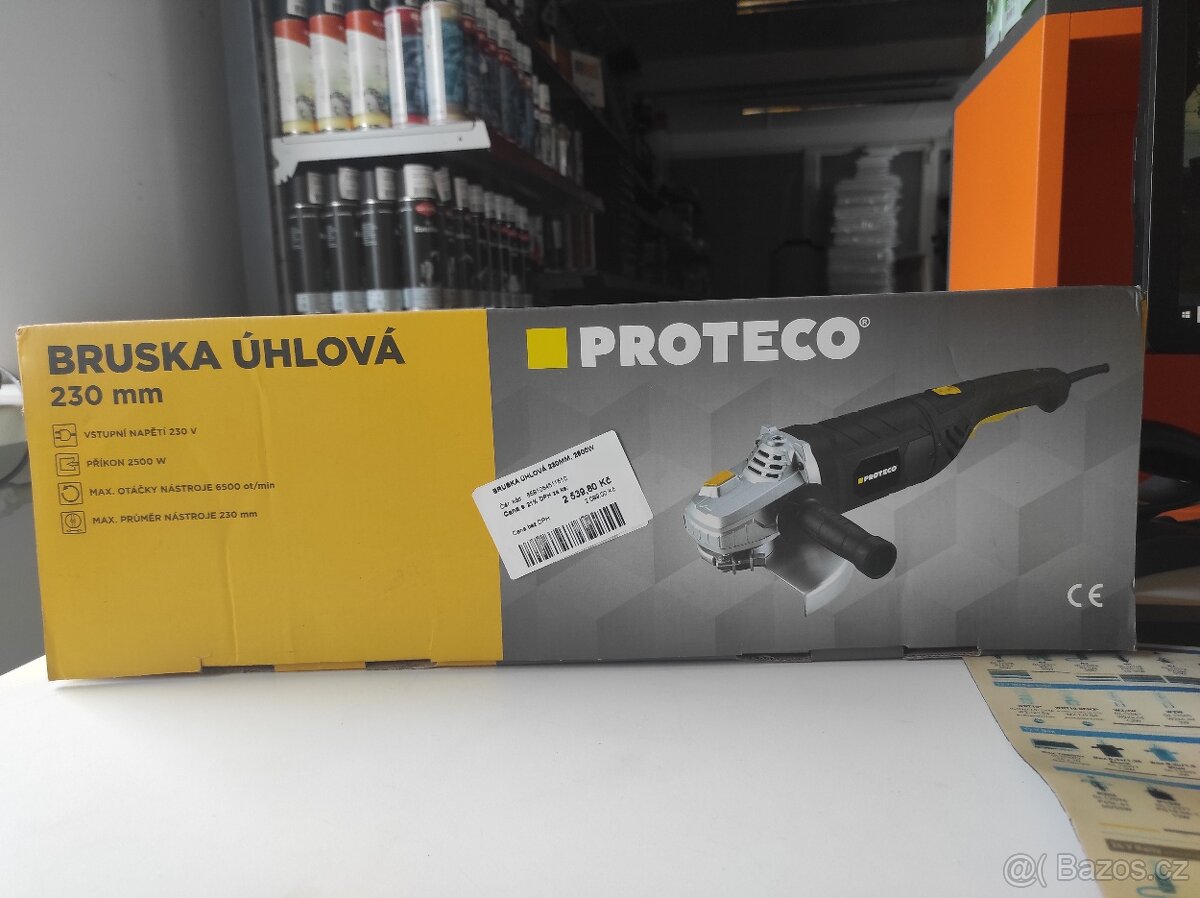 Bruska úhlová 230 mm, 2500 W