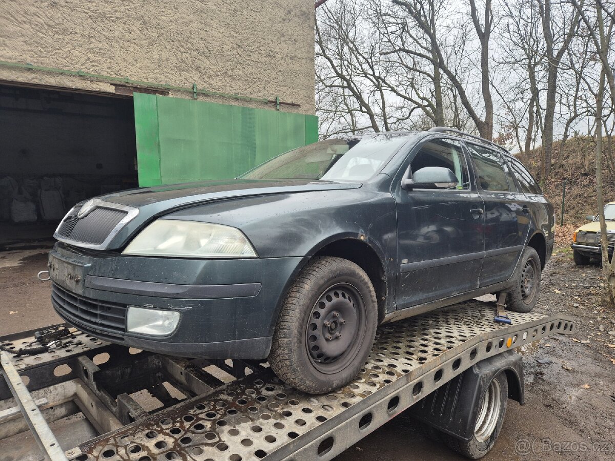 ŠKODA OCTAVIA 2 /1.9TDI 77kW 4x4 (NÁHRADNÍ DÍLY)