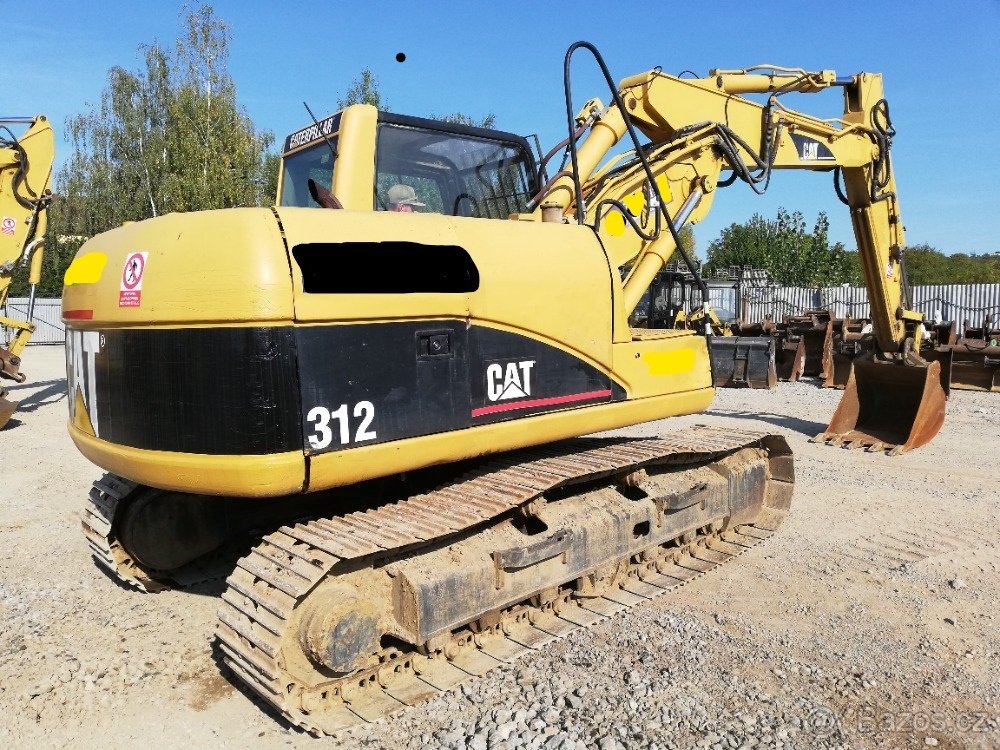 Caterpillar CAT 312C - pásové rýpadlo