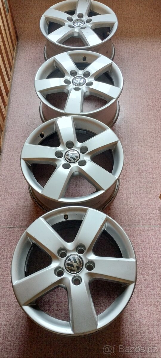 Alu disky VW 6,5JX16H ET 5x112