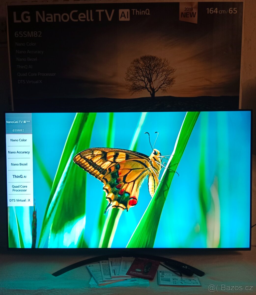 LG 164cm 65'' NanoCell 4K HDR AI TV s umělou inteligencí