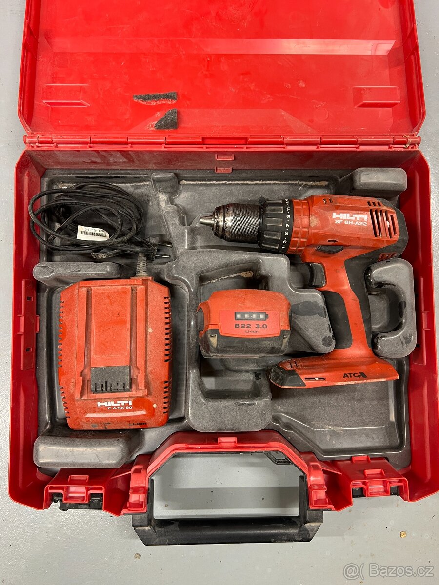 Aku šroubovák s příklepem HILTI SF 6H-A22