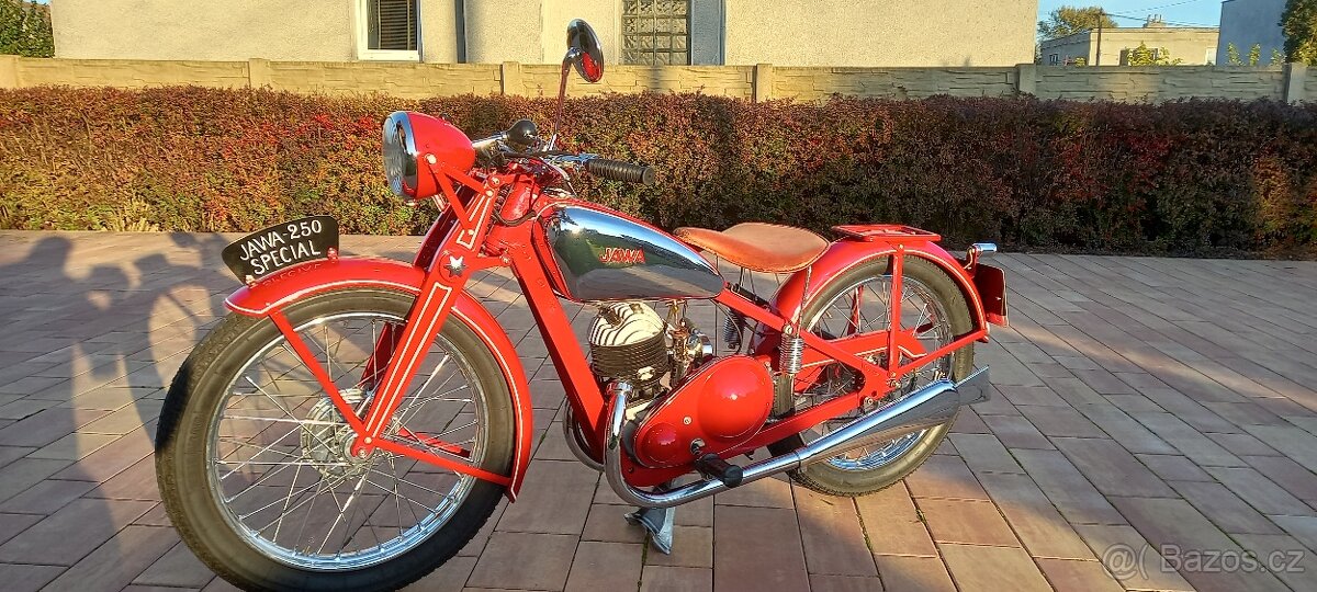 Jawa 250 Speciál , rok výroby 1937