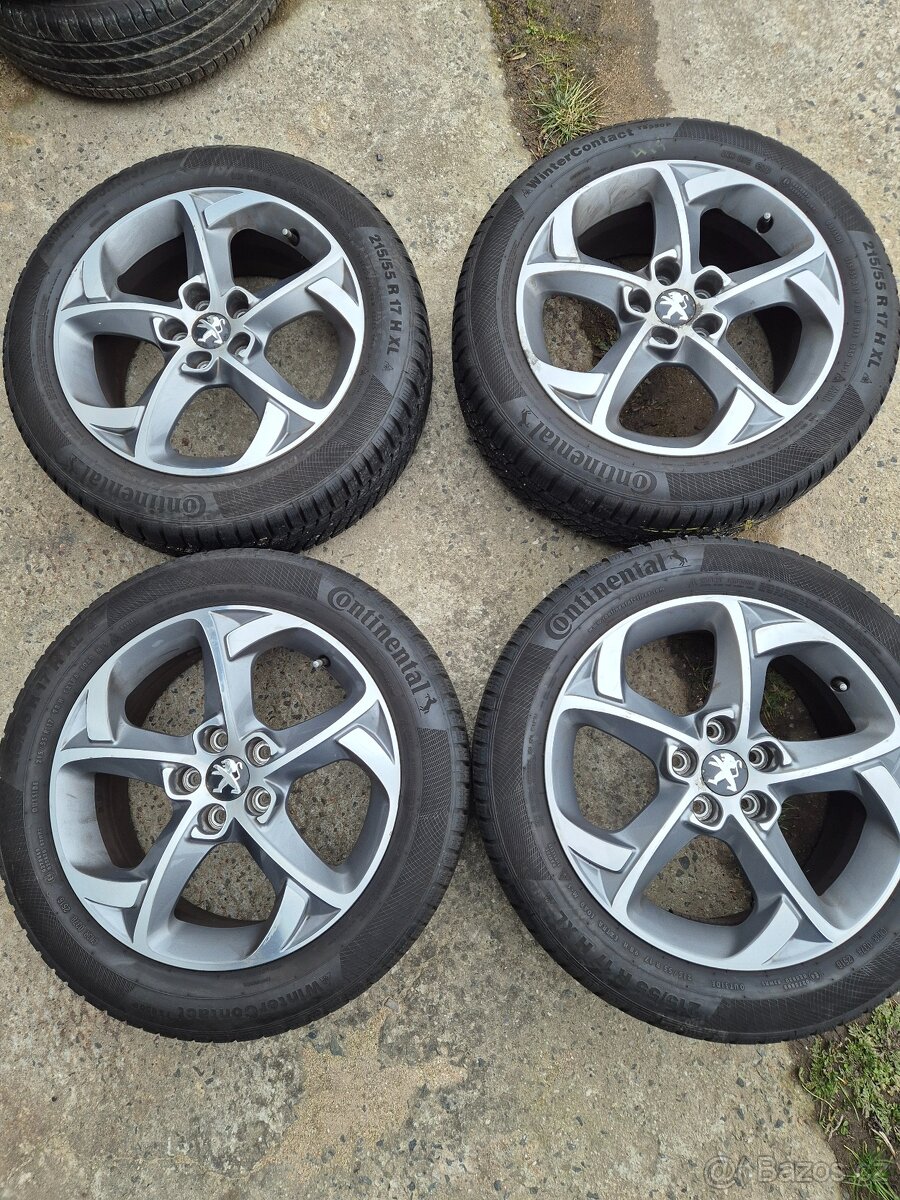 Orig.alu kola Peugeot 5x108R17"Et-46