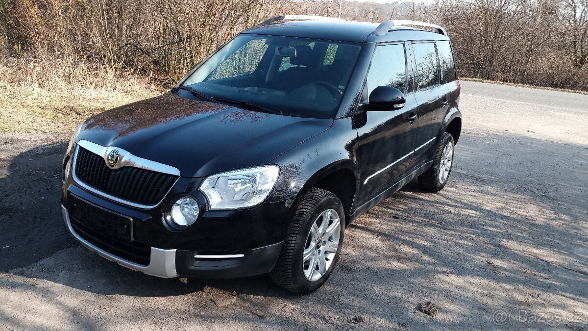 Škoda Yeti,1.4Tsi,2012,jeden řidič,garážováno