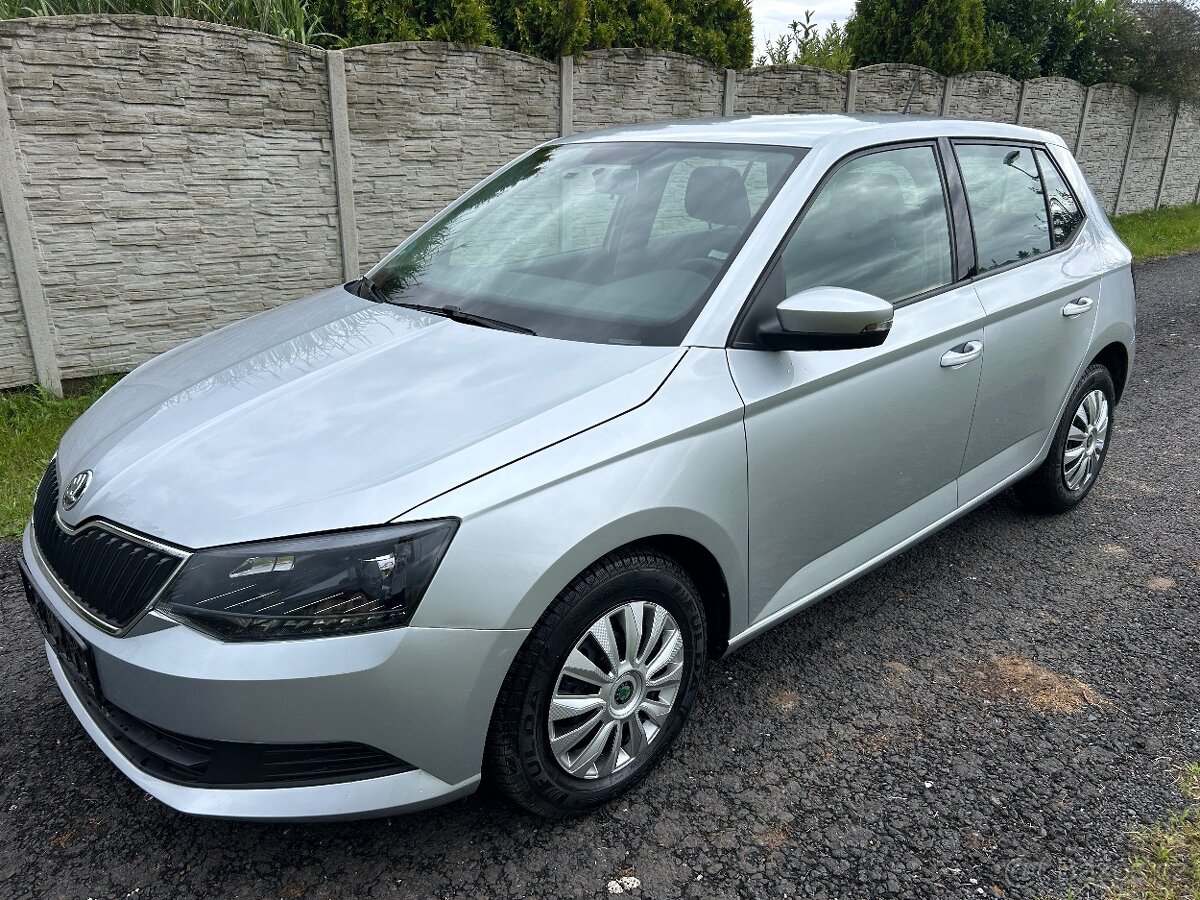 Skoda Fabia 3 III , 1.0mpi 55kw,r.v.2016,klimatizace.naj.99t