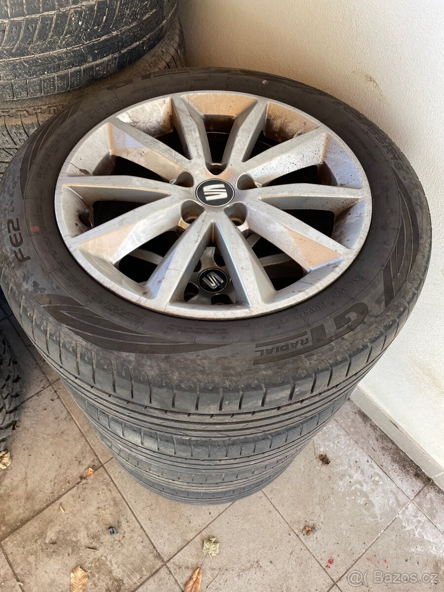 Alu Kola 205/55 R16 Seat