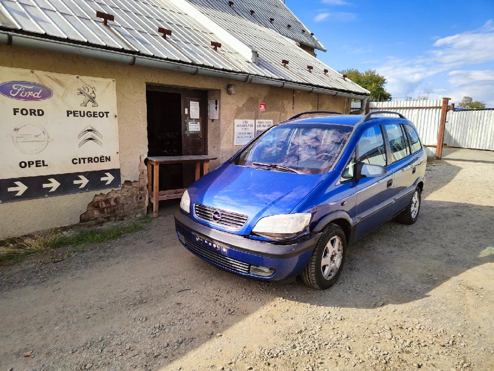 Prodám veškeré náhradní díly Opel zafira A 1.8 16v Z18XE