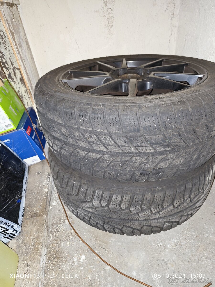 215/50 r17 5x114.3 zimní sada