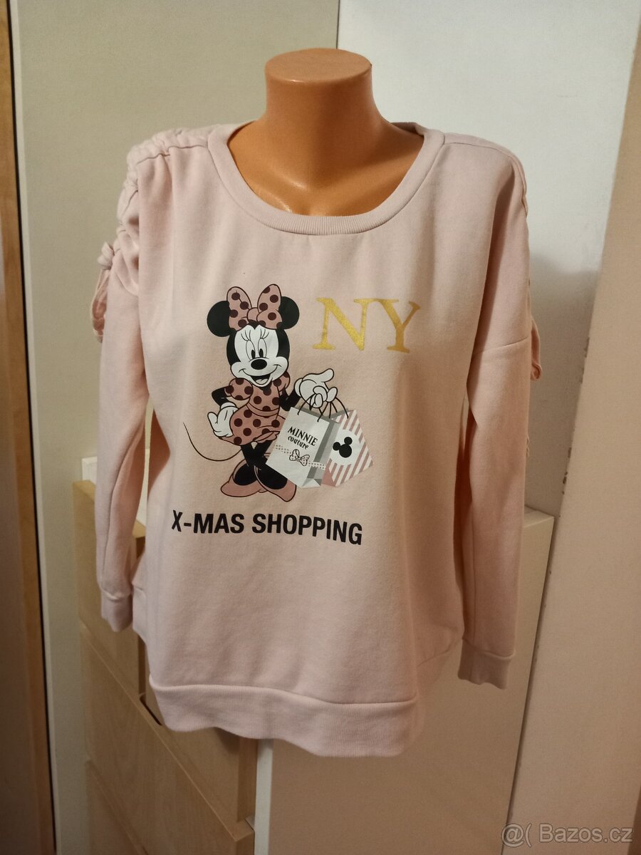 Dámská vánoční mikina Disney vel. M - L - XL