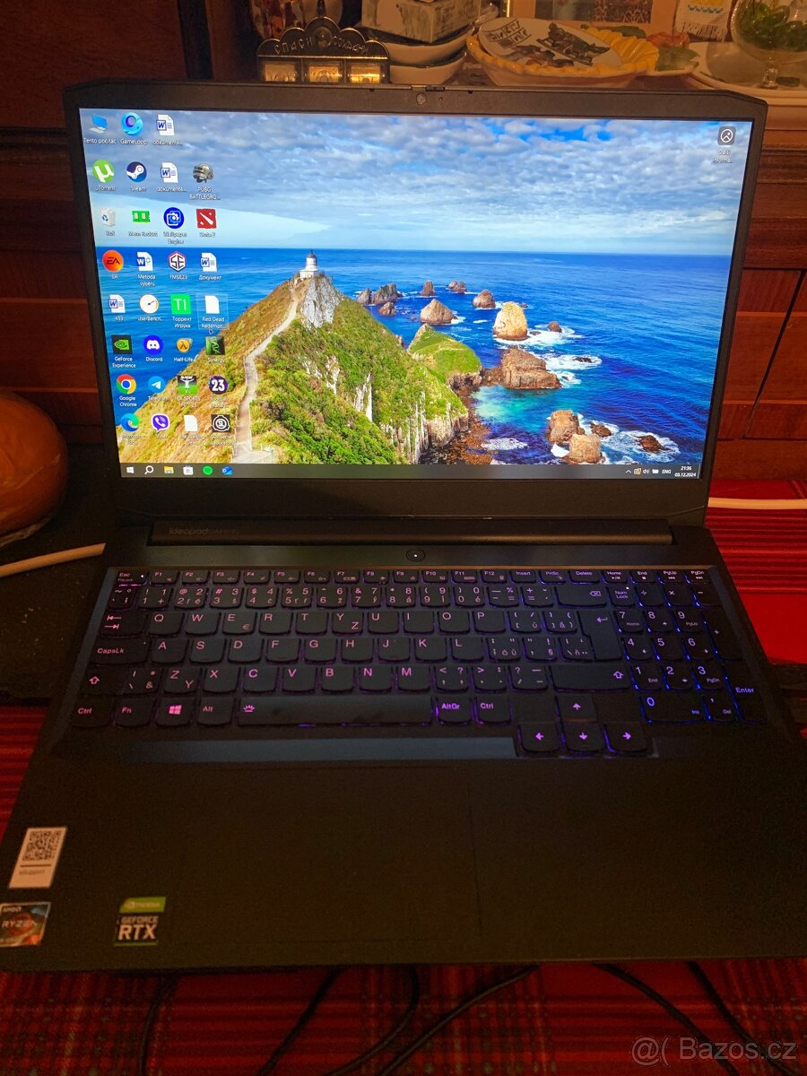 Lenovo IdeaPad Gaming 3 15ACH6 RTX 3050 ti