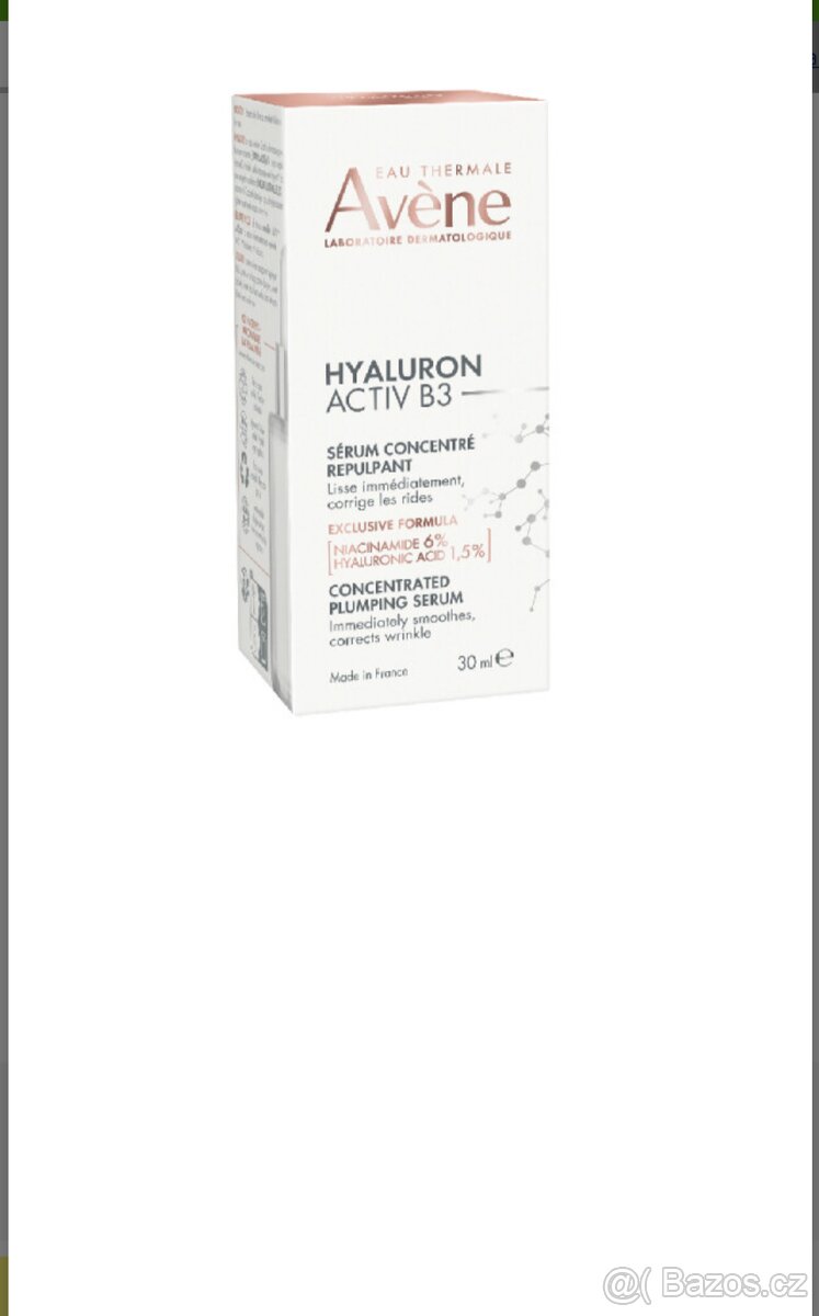 Avene hyaluron active B3