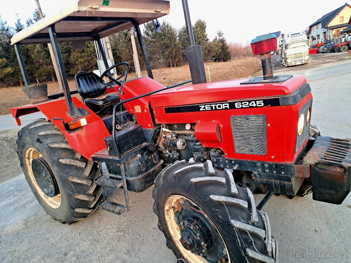 PREDAM MAXIMALNE ZACHOVALY TRAKTOR ZETOR 6245CABRIO