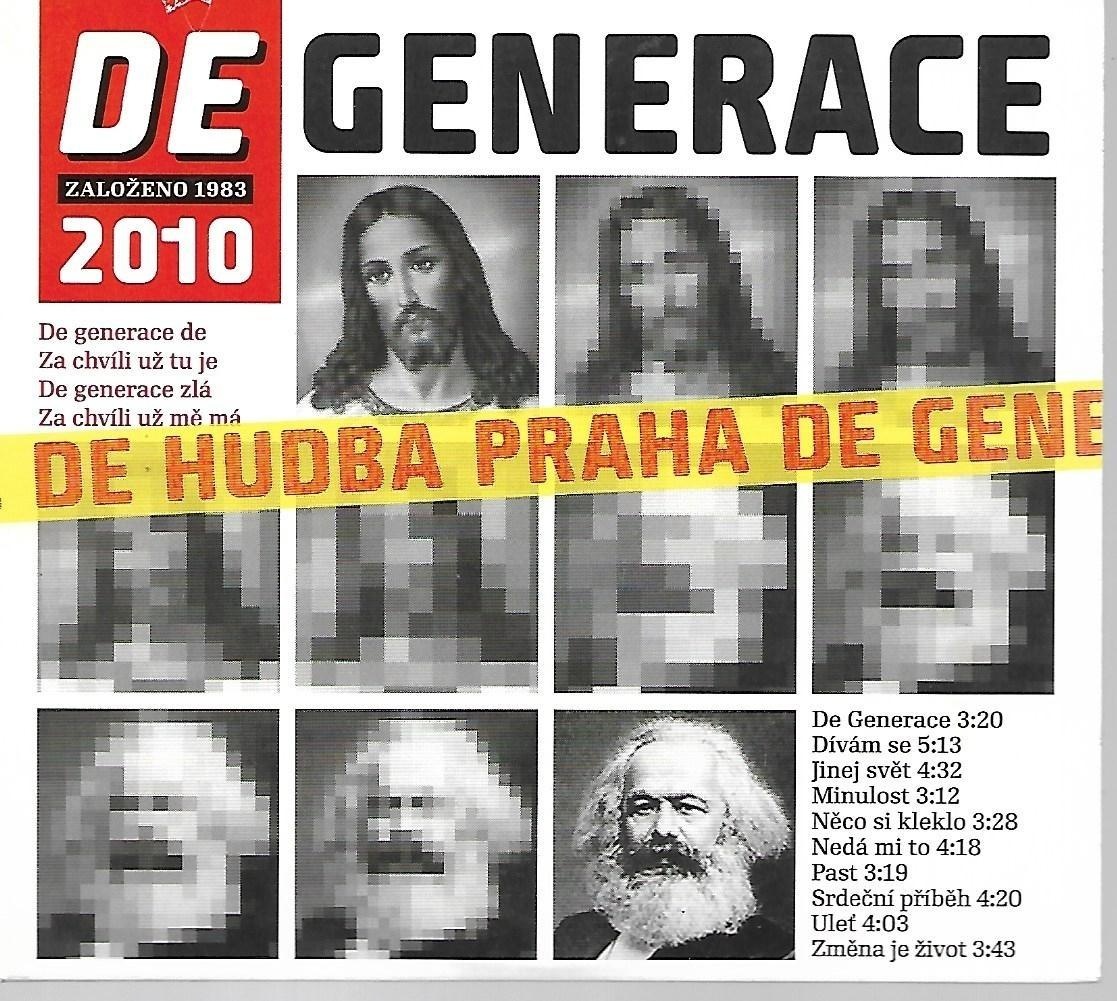 Hudba Praha – De Generace   (CD)