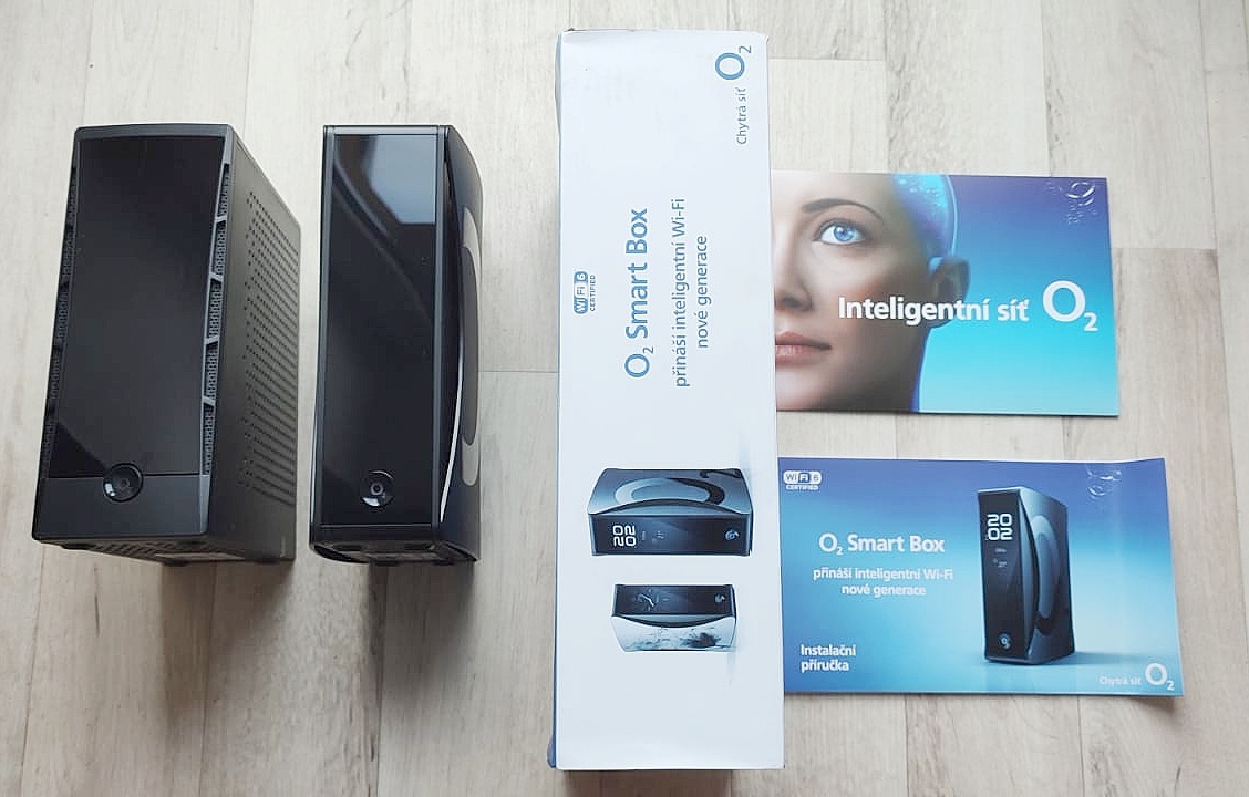 WI-Fi routery: O2 SmartBox v1 a v2, dále TP-LINK Archer C6