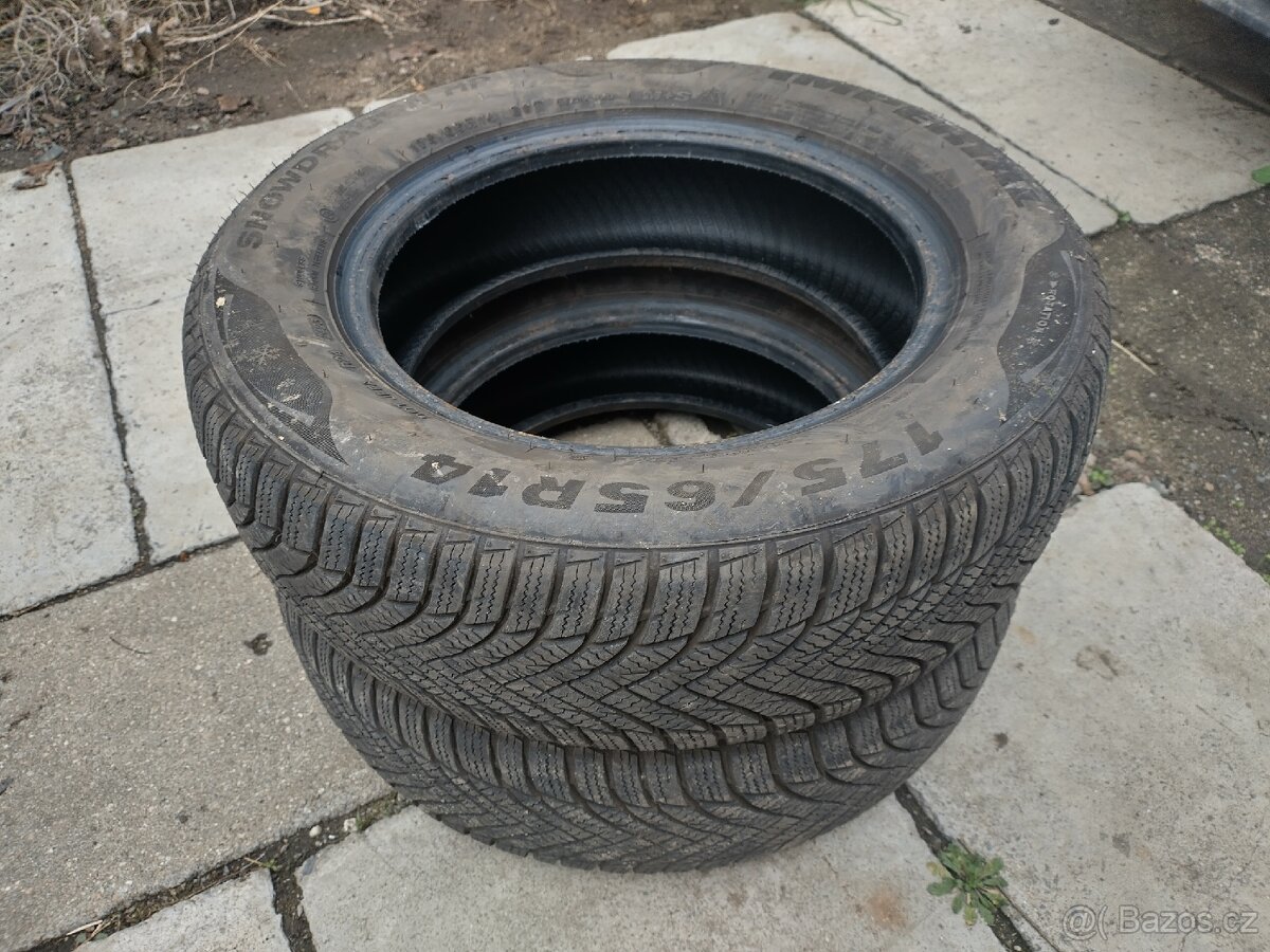 175/65 R14 zimní pneu 2ks 7,5 mm 2023