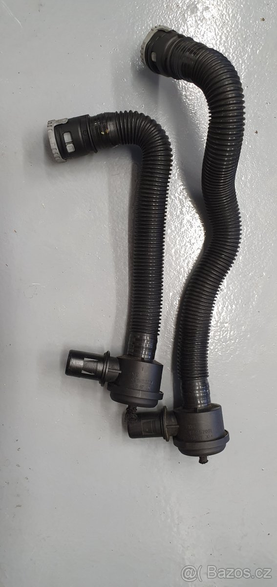 N54 135i 335i Diverter valves hadice plnícího vzduchu