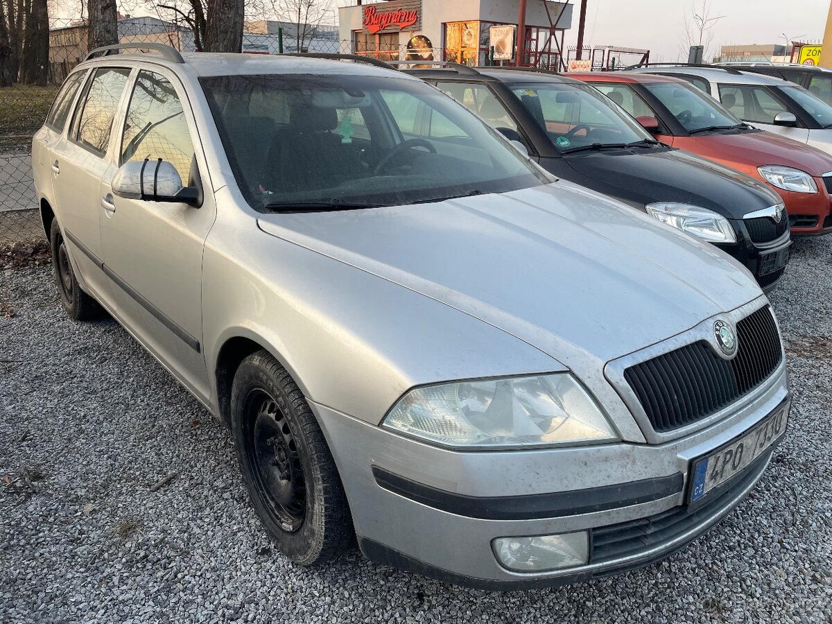 Škoda Octavia II 1,9tdi 77kw kombi POJÍZDNÁ