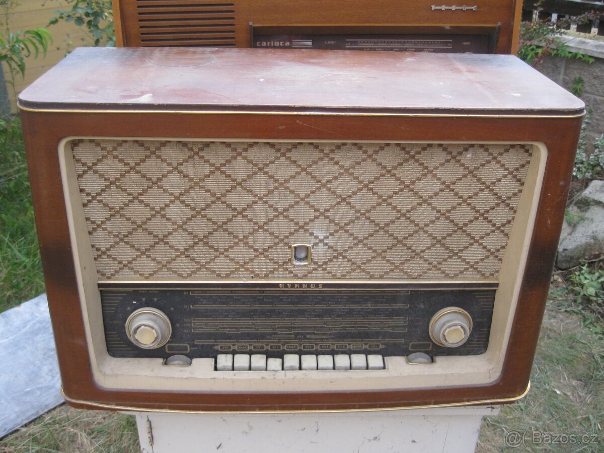 rádio TESLA Hymnus 625A - 1958 800kč