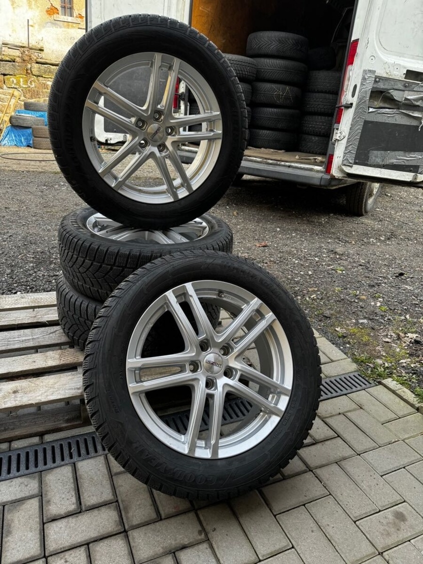 Alu kola, disky r18 5x112 Dezent KODIAQ, TIGUAN