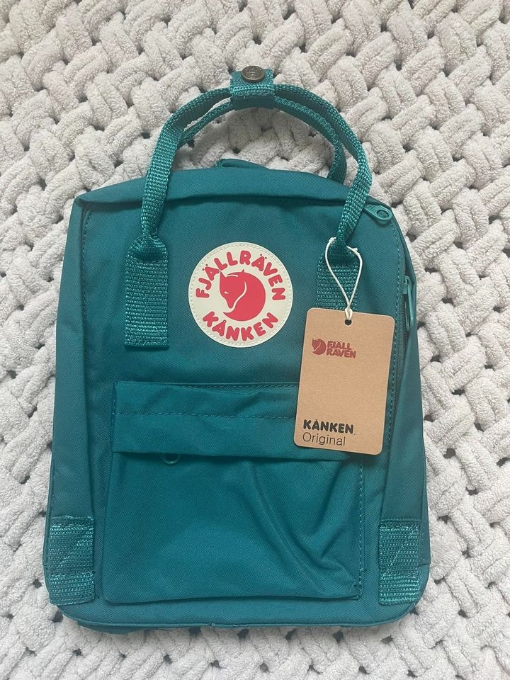 Batohy Fjällräven Kanken ocean green 7L