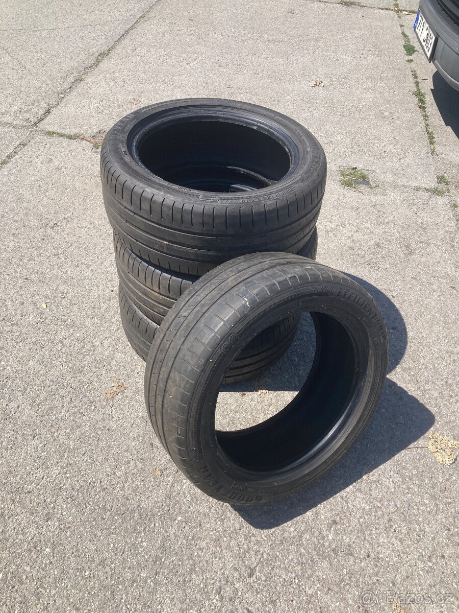 4ks letní pneu GoodYear 195/50/15 vzorek 5mm