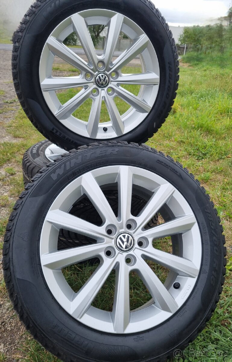 Nová orig.zimní sada VW POLO 16" 5x100 pneu 185/60/16