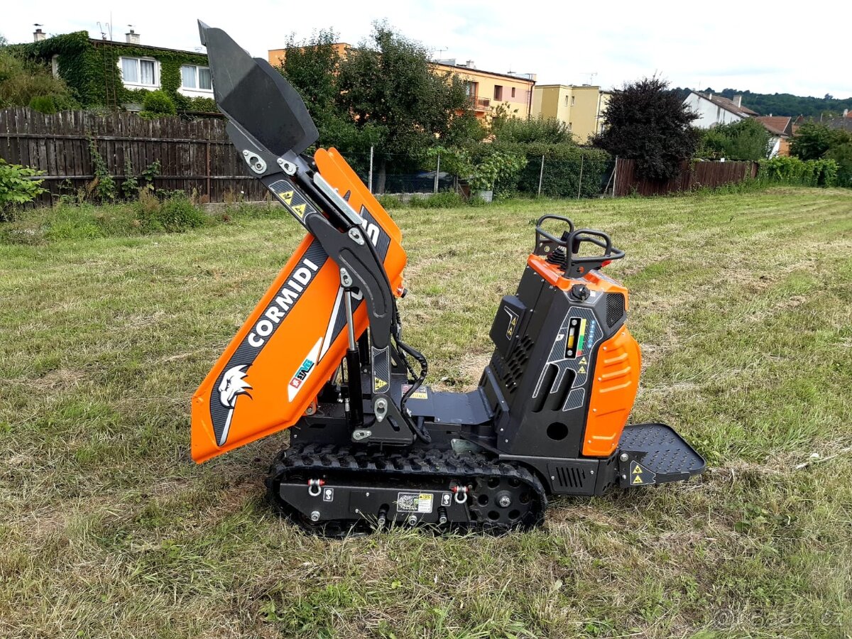 Půjčím samonakládací minidumper CORMIDI C85.14ACW