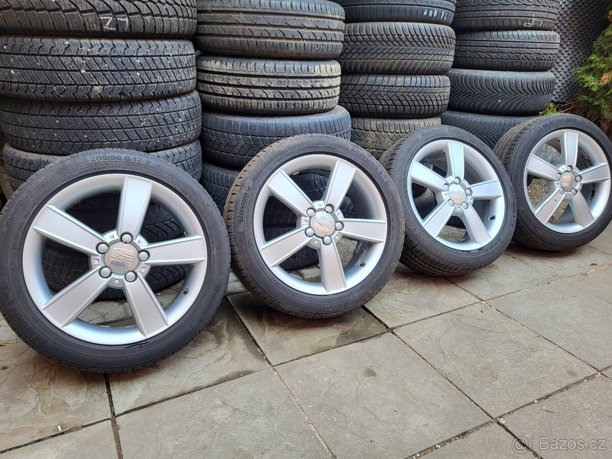 Alu kola Seat Leon II 5x112 205/50 R17