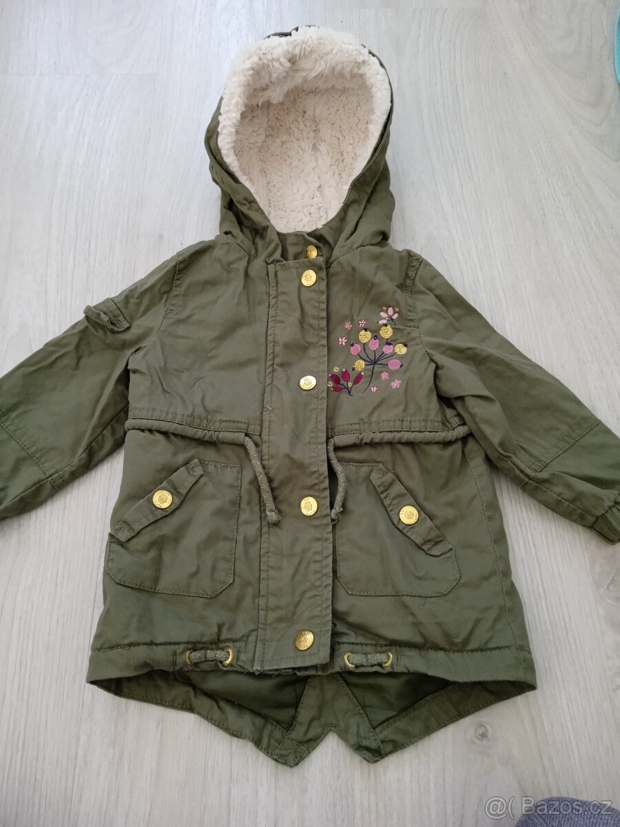 Dětská bunda (parka) 86