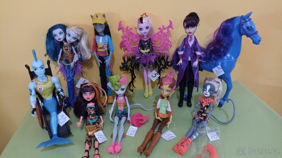 Panenky Monster High I.