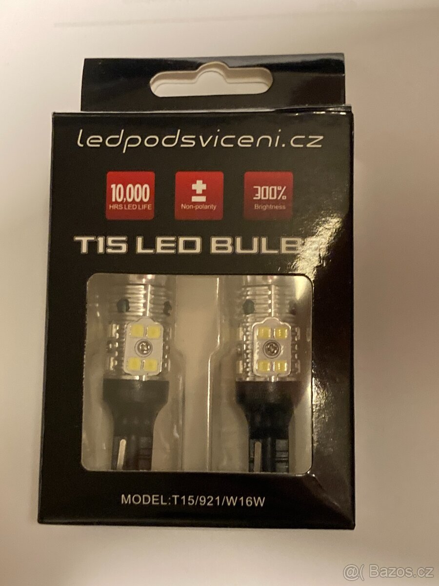 Led žárovky T15/912/W16W