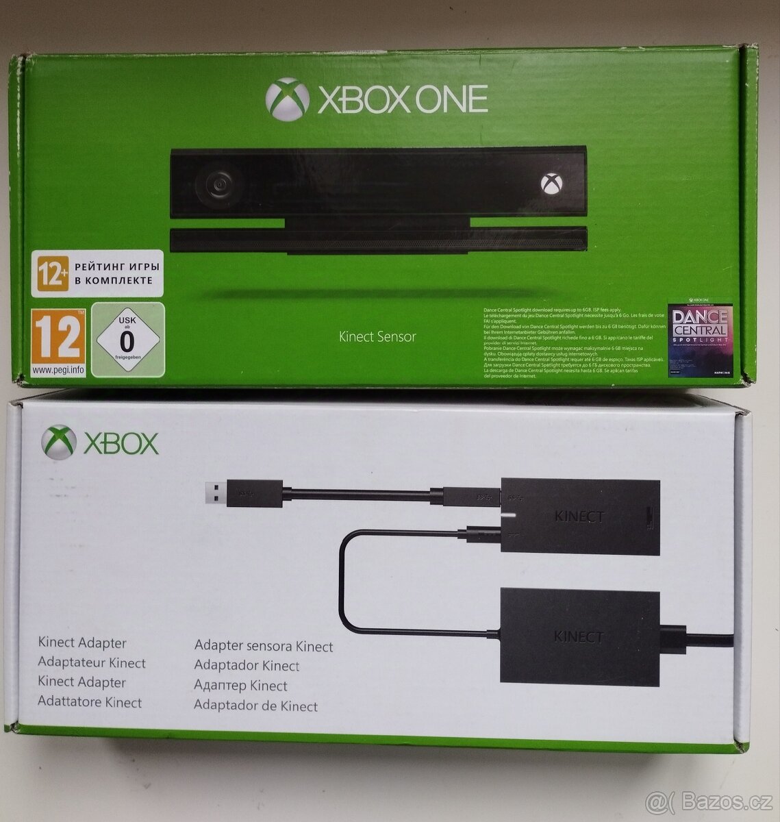 Sada Kinect V.2 + adaptér (Xbox One SX, PC)