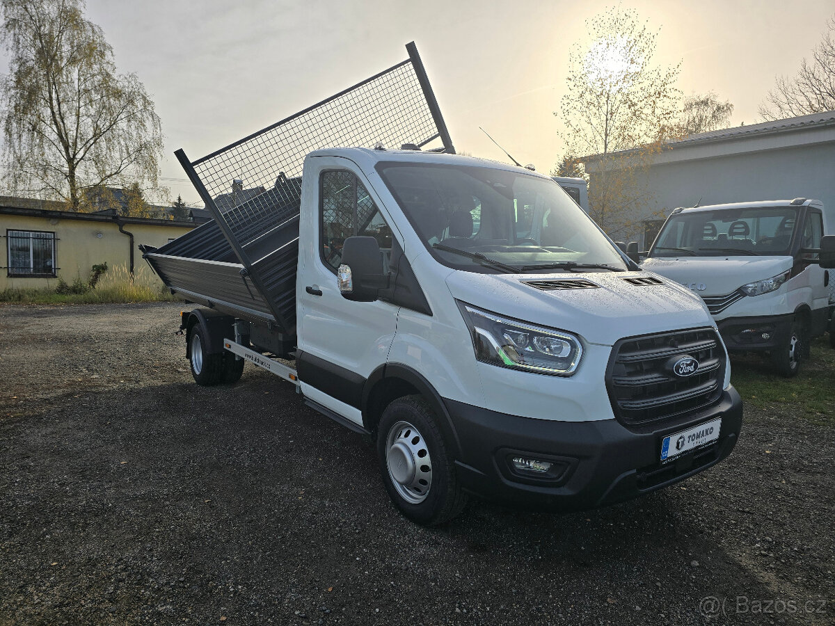 FORD TRANSIT, TREND, TŘÍSTRANNÝ SKLÁPĚČ, PŘEDNÍ NÁHON