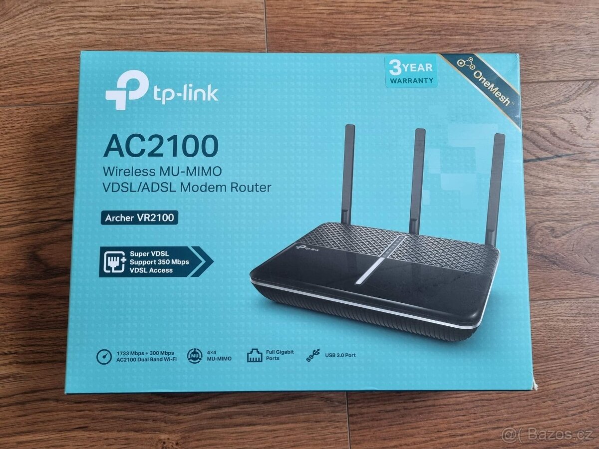 TP-Link Archer VR2100 - WiFi VDSL router