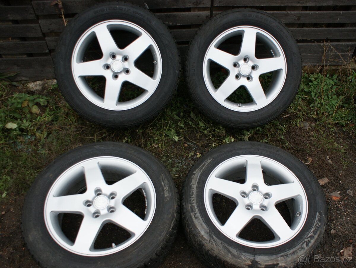 alu 17 Skoda Seat Audi VW zimni pneu 215/60R17