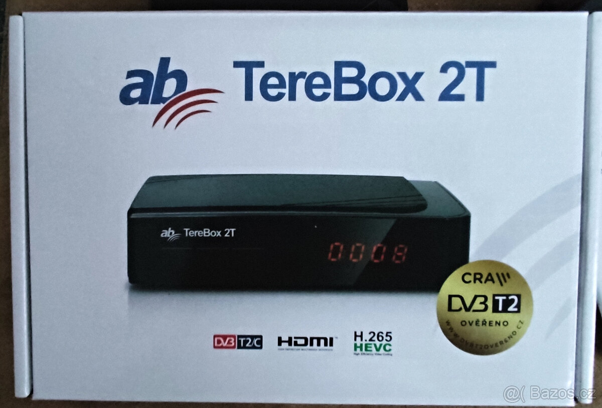 Set-top box DVB-T2 HEVC - AB TereBox 2T