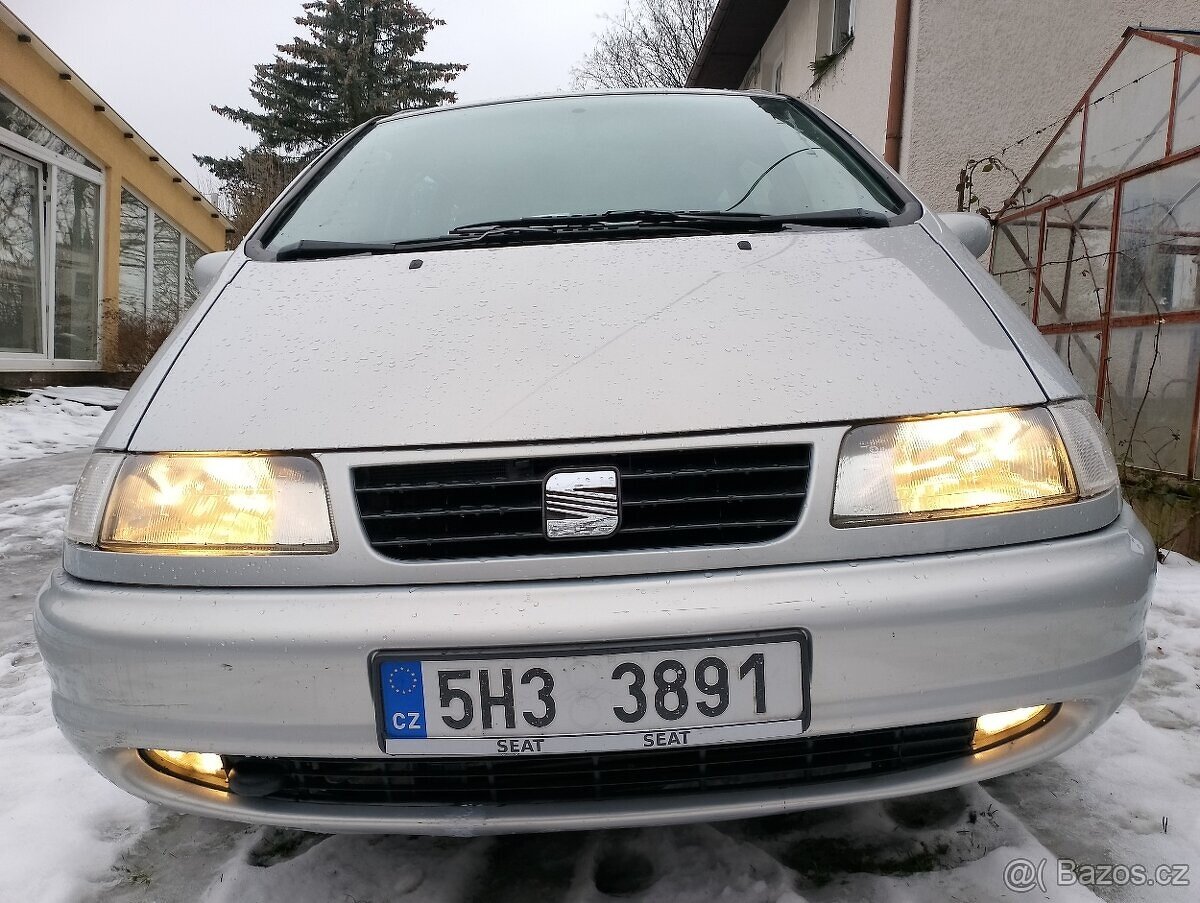 Alhambra 1,9 Tdi 81kW - funkční Webasto, nové rozvody + STK