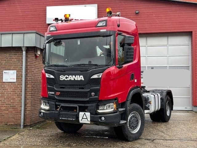 Scania G 500 XT - 4x4 – Tahač + Sklápěcí hydraulika – EURO 6