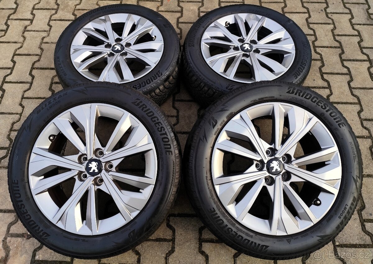 Alu kola originál Peugeot 508, 508 SW 5x108 R17