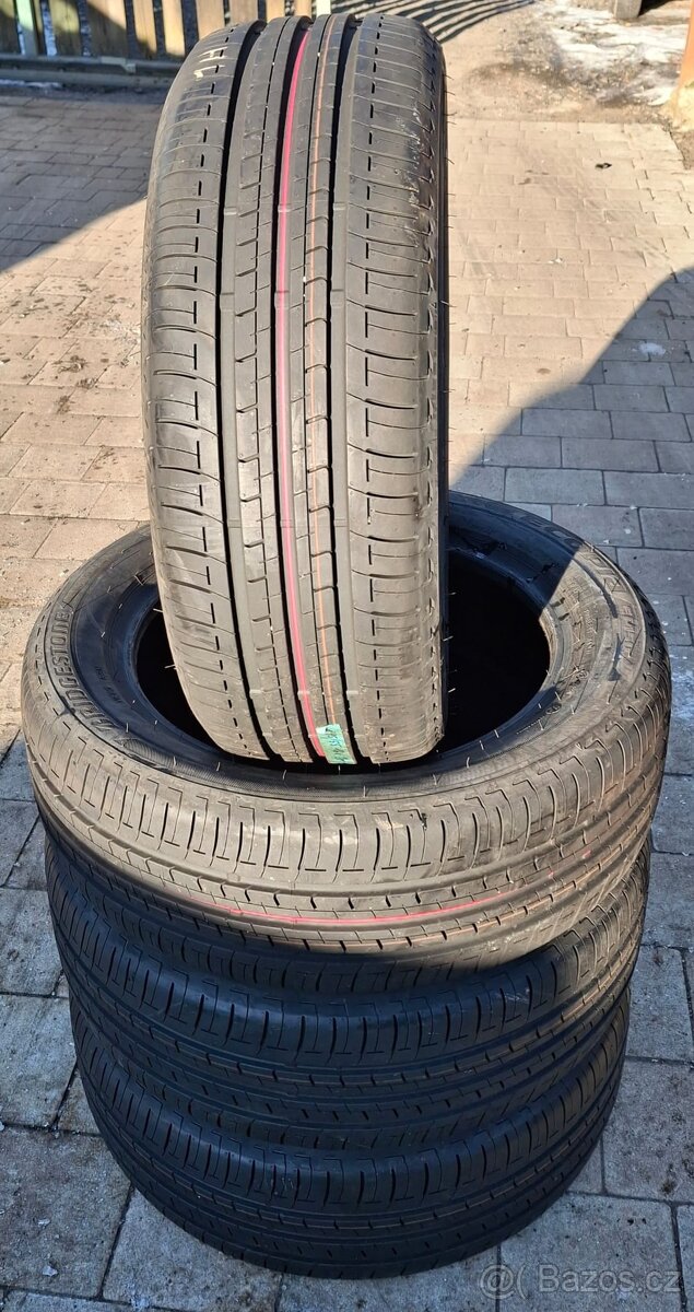 195/55r16 87w bridgestone nejeté letní pneu sada