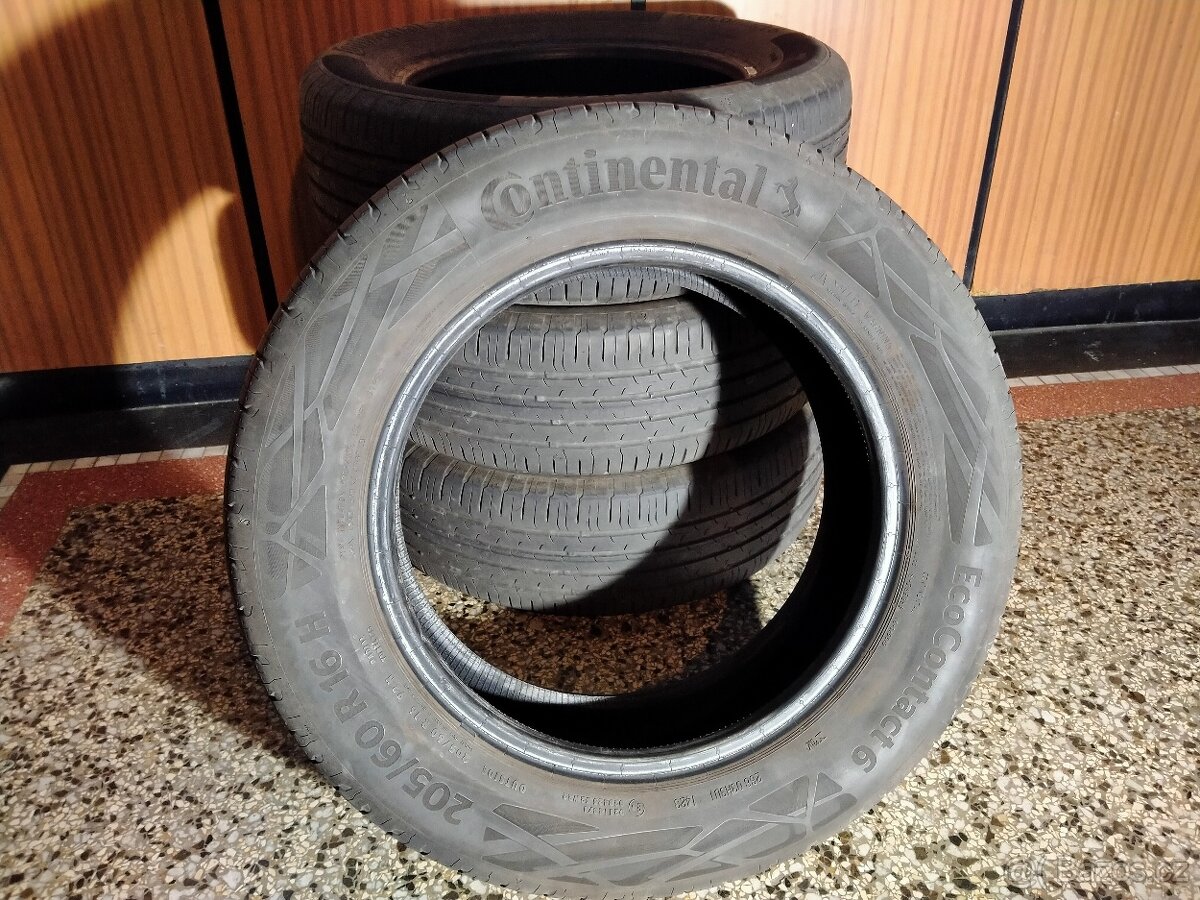 Letní pneu Continentál Ecocontact 6 205/60 R16 92H, rok 2023