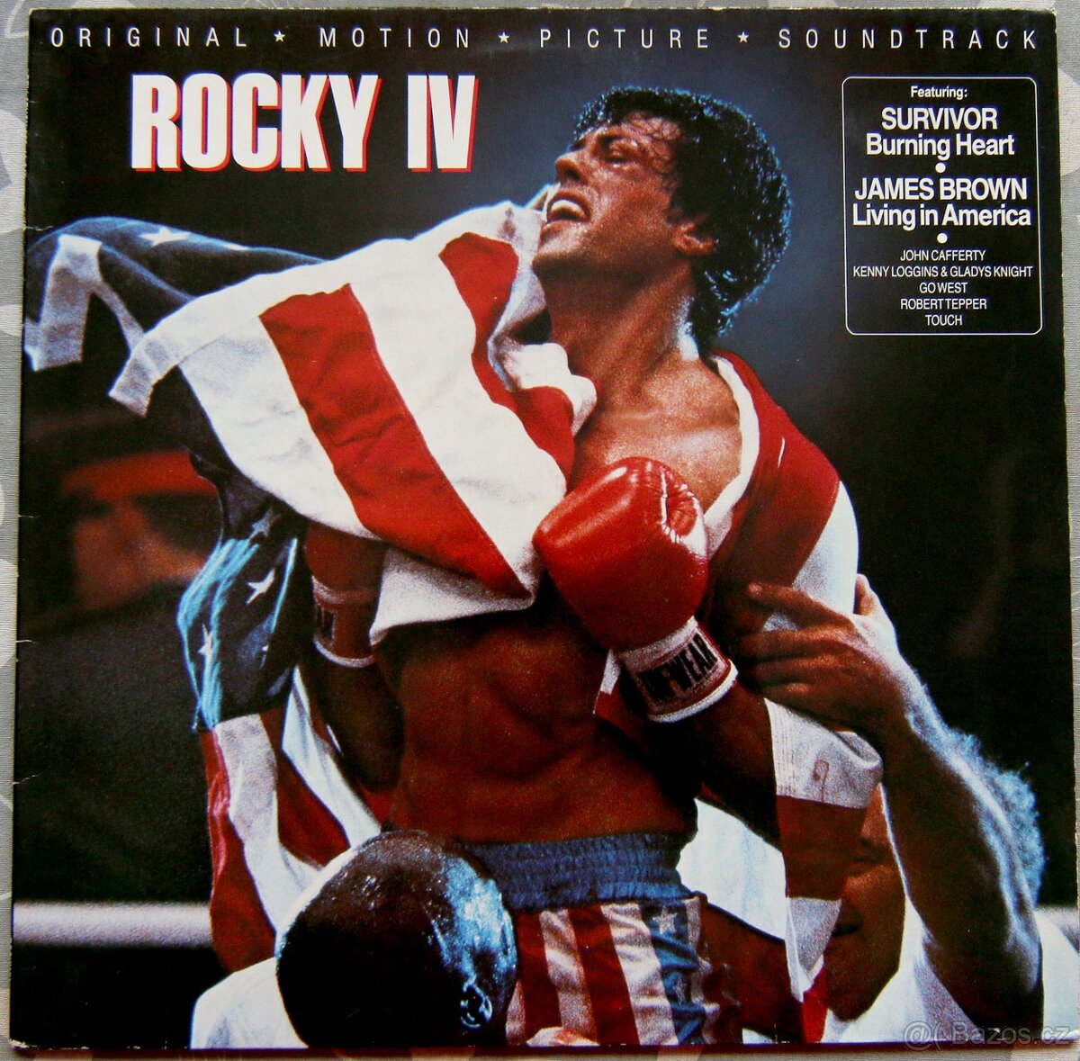 LP deska - soundtrack - Rocky IV
